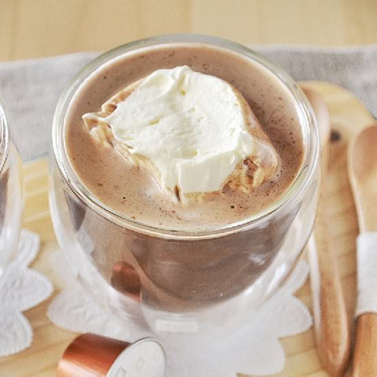 Cinnamon Espresso Hot Chocolate