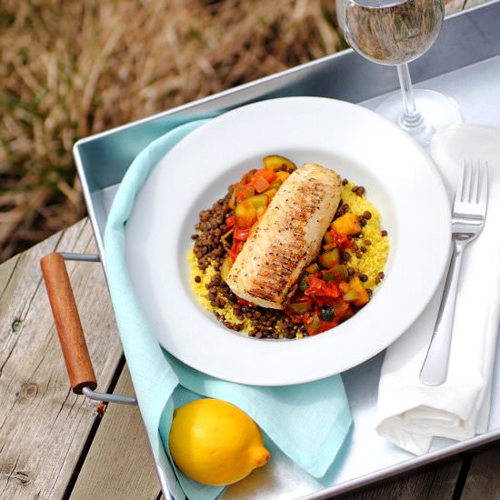 Moroccan Haddock Bowl