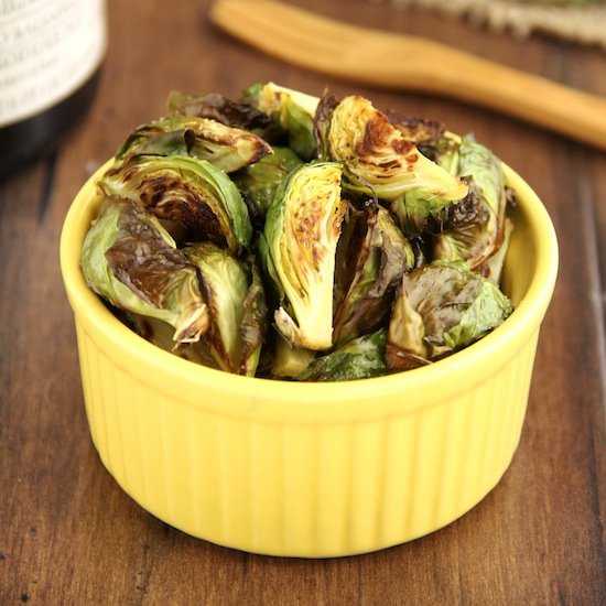 Skinny Roasted Brussels Sprouts
