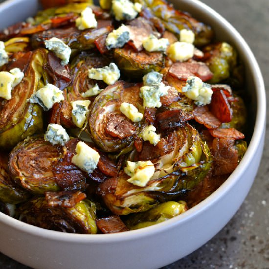 Balsamic Roasted Brussels Sprouts