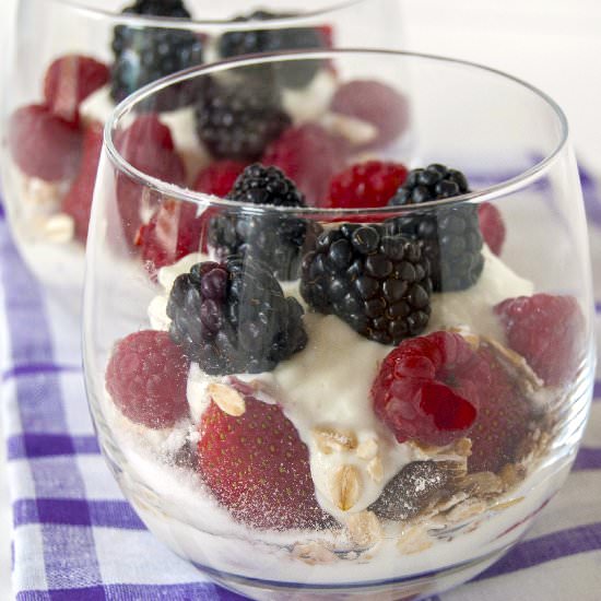 Healthy Yoghurt Trifle