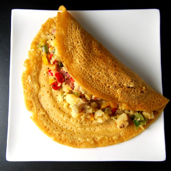 Quick Masala Dosa