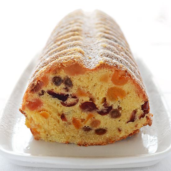 Moist White Fruitcake