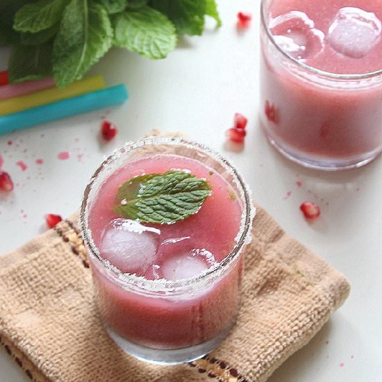 Pomegranate Mint Juice