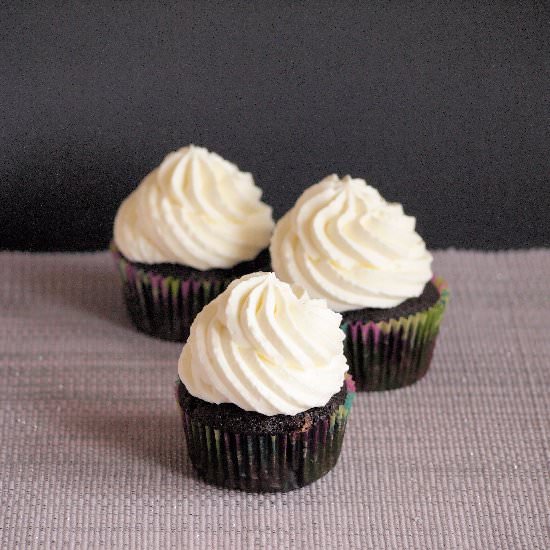 Dark Chocolate Cupcakes