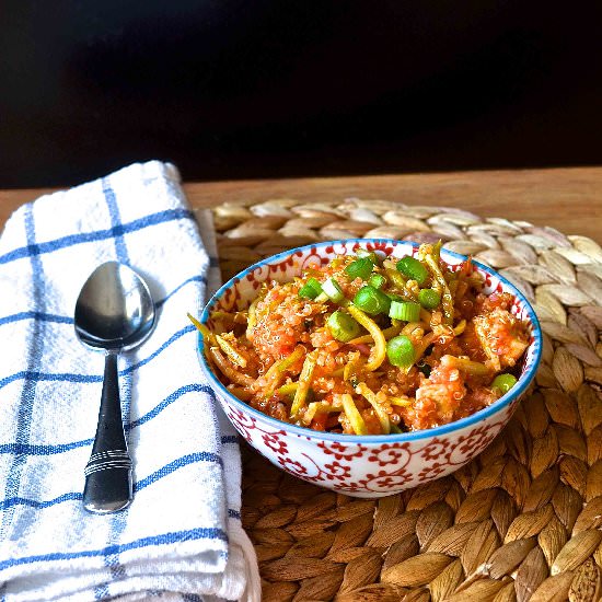 Buffalo Chicken Quinoa Salad