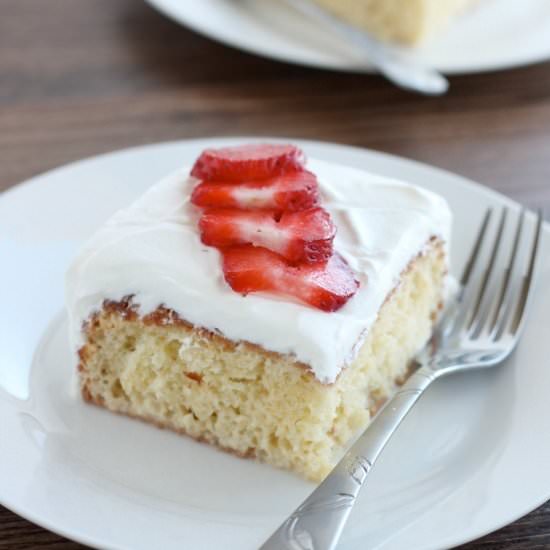 Tres Leches Cake {3 milk cake}