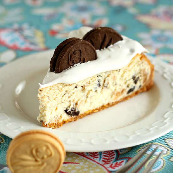 Girl Guide Cookie Cheesecake
