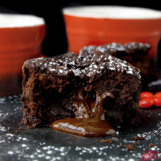 Vegan & Grain-Free Lava Cakes