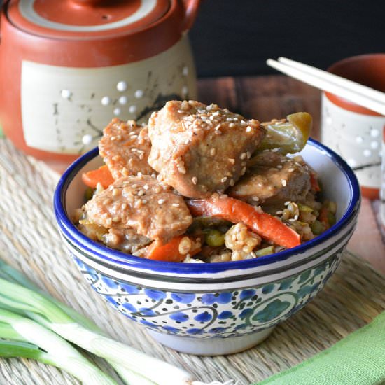 Sesame Chicken but Guilt Free!