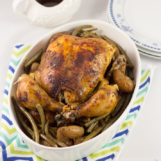 5-Ingredient Chicken with Veggies