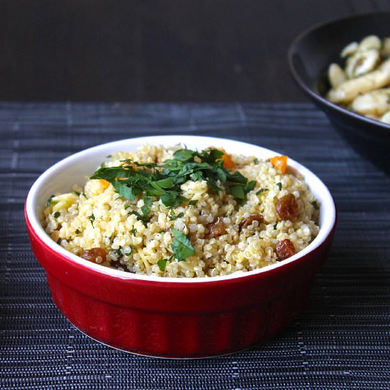 Moroccan Style Quinoa Salad