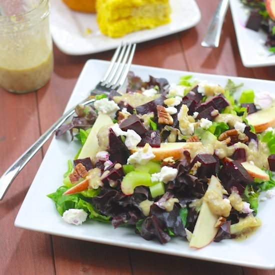 Roasted Beet & Apple Salad