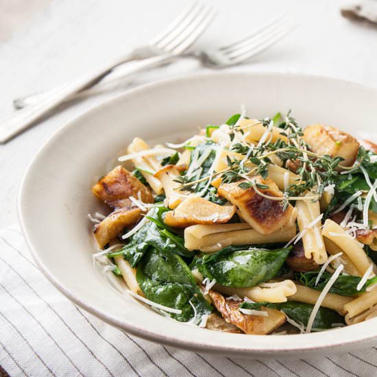 Spring Parsnip Pasta