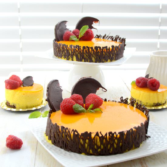 Mango Mousse Cake