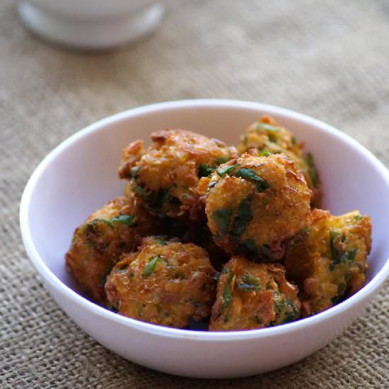 Corn Methi Pakoda