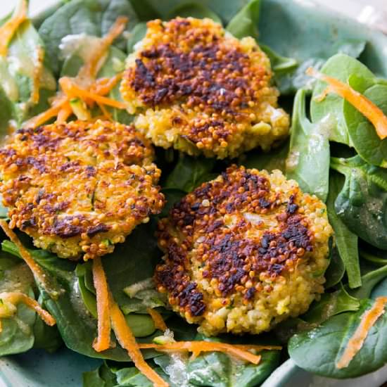 Crispy Quinoa Patties