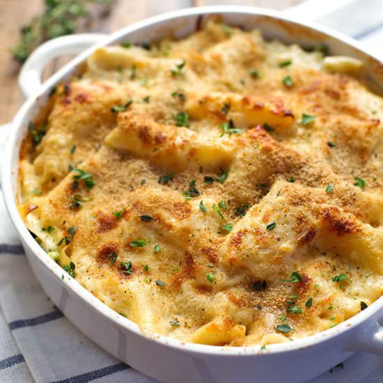 Garlic Parmesan Chicken Lasagna
