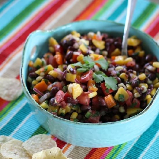 Black Bean Mango Salsa