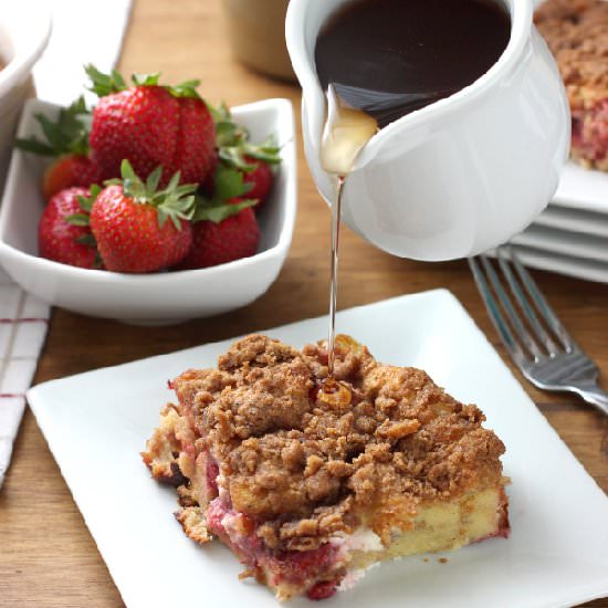 Strawberries and Cream French Toast