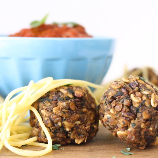 Kale & Lentil Balls