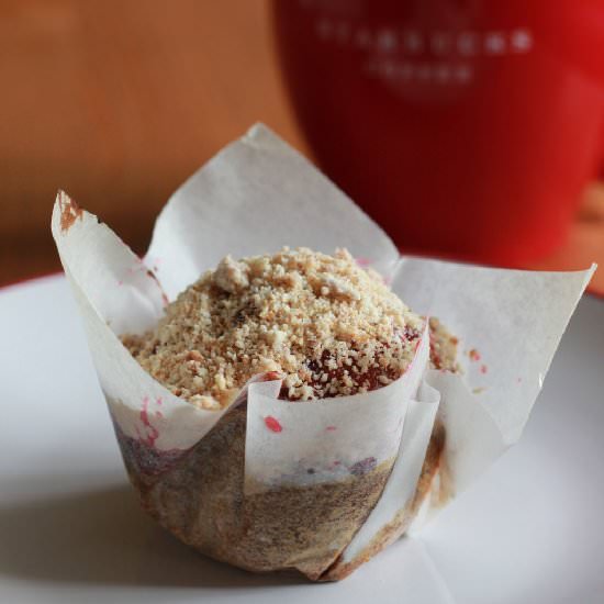Bakewell Banana Muffins