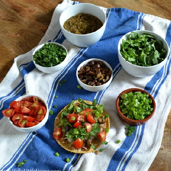 Bean & Cheese Tostadas