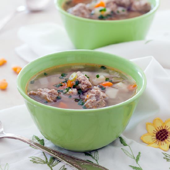 Chicken Dumpling Soup