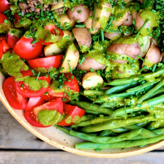 Vegan Salad Nicoise