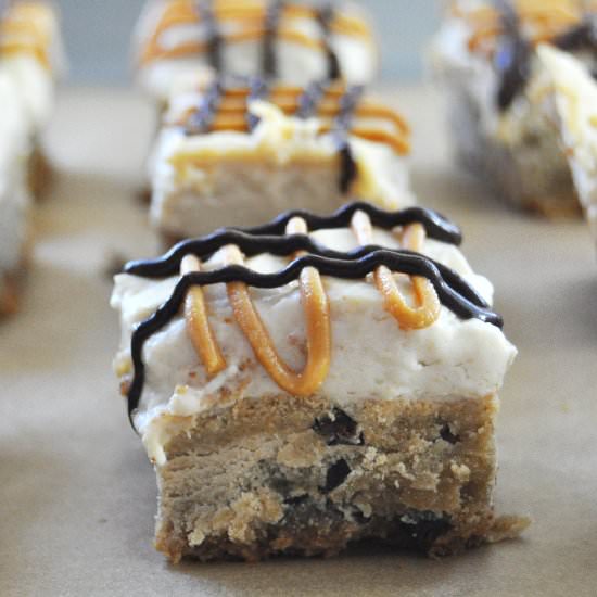 Cheesecake Chocolate Chip Bars