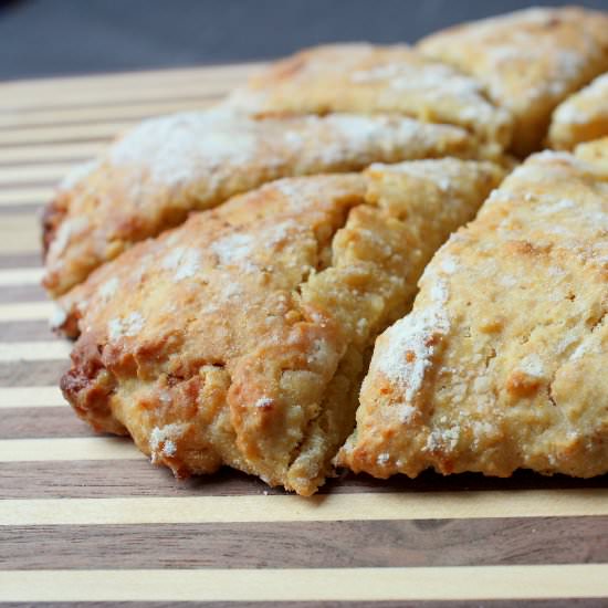 White Chocolate Orange Scones