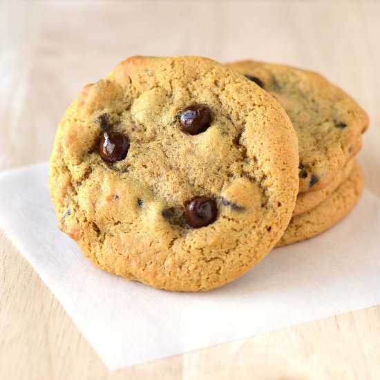 Chocolate Chip Banana Bread Cookies