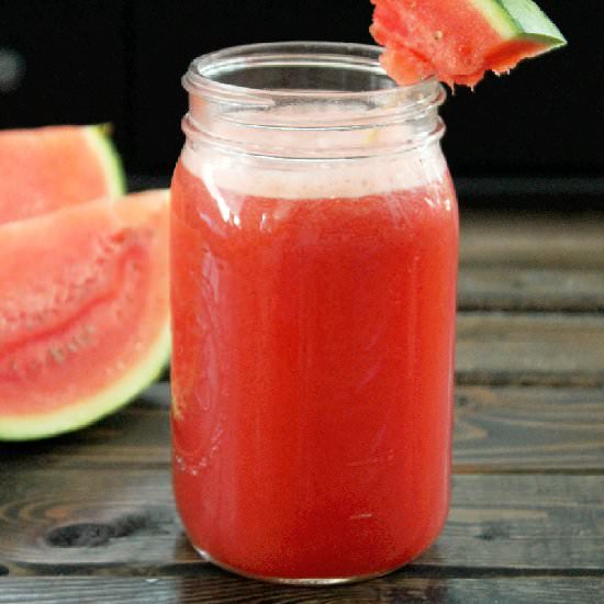Strawberry watermelon detox water
