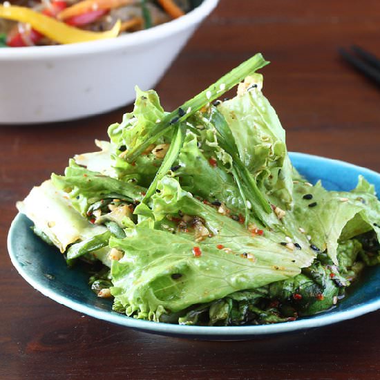 Korean Lettuce Salad