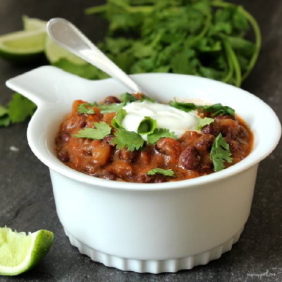 Zesty Black Bean Soup