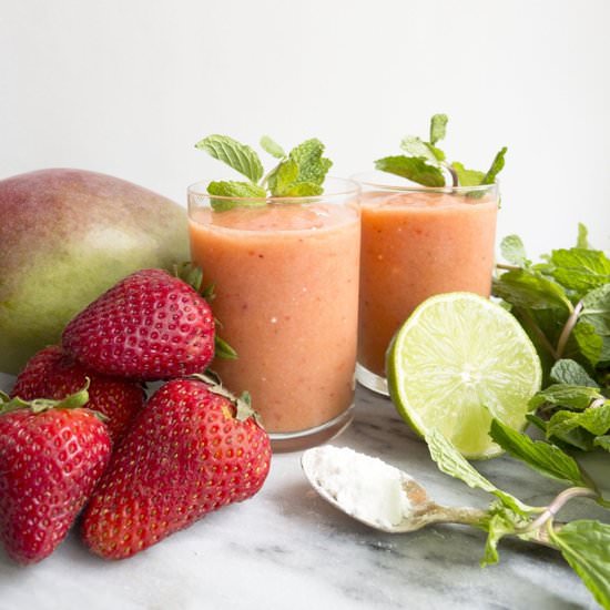 Mango Strawberry Smoothie