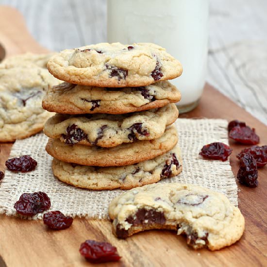 Chocolate Chunk Cherry Cookies
