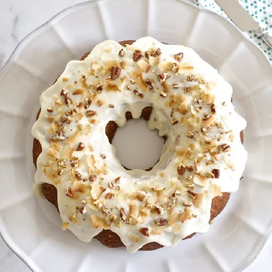 Brown Butter Hummingbird Cake