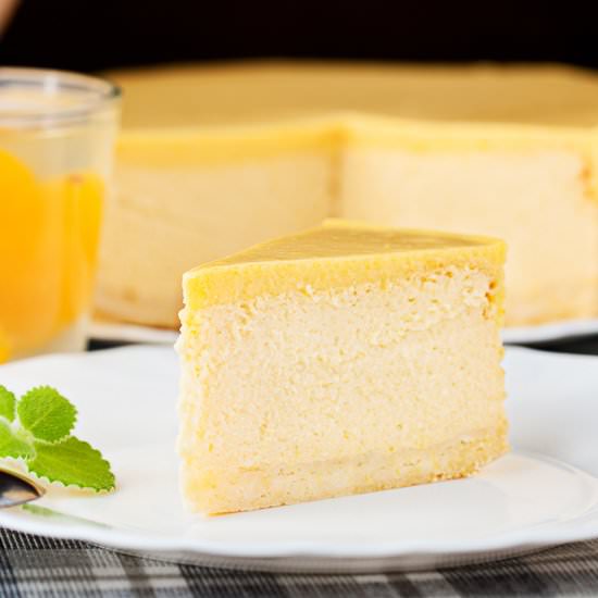 Peach Cheesecake