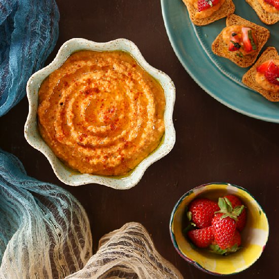 Roasted Pepper Hummus