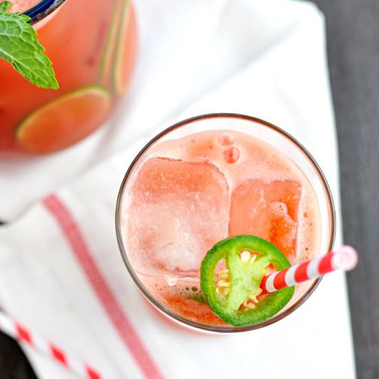 Jalapeño Watermelon Agua Fresca