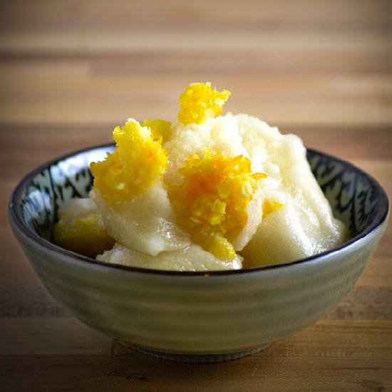 Meyer Lemon Sorbet
