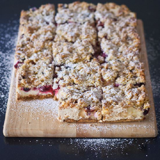 Berry Meringue Bars