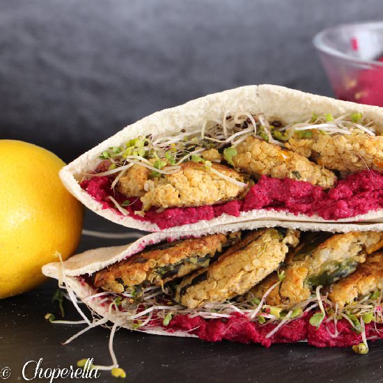Quinoa & Chickpea Falafels