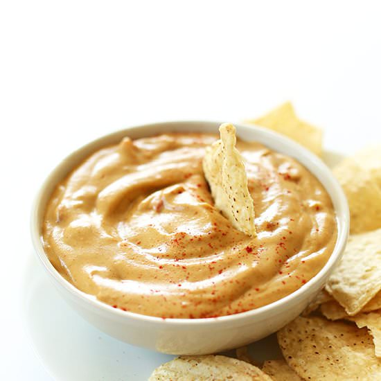 Cashew-Less Vegan Queso