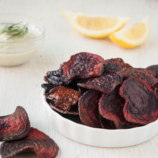 Roasted Beet Chips