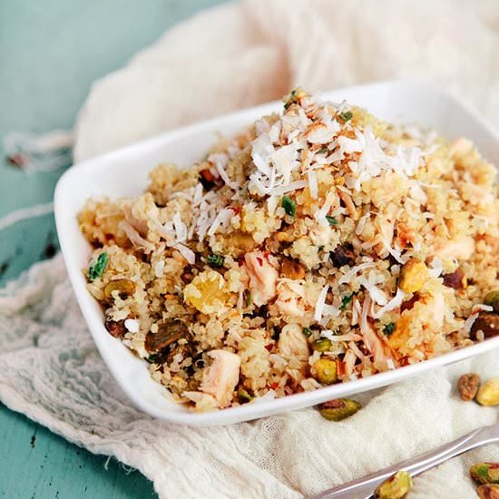 Pineapple Chicken Quinoa Salad