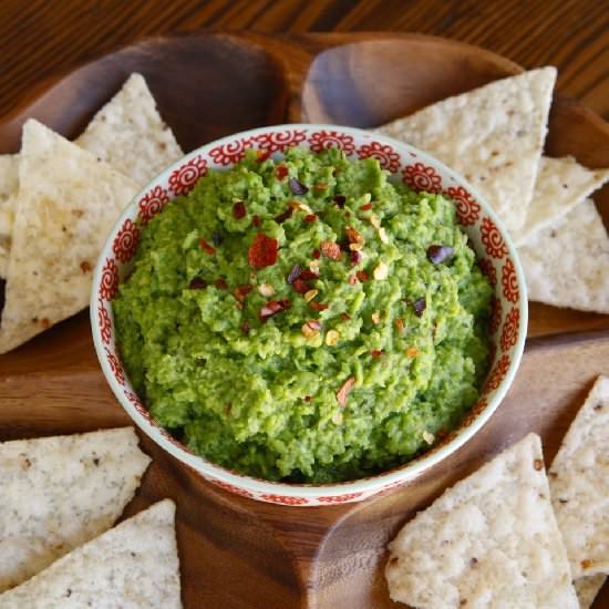 Spring Pea Guacamole