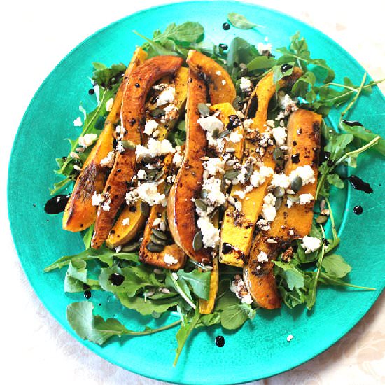 Butternut, Rocket and Feta Salad