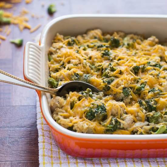 Chicken Broccoli Rice Casserole